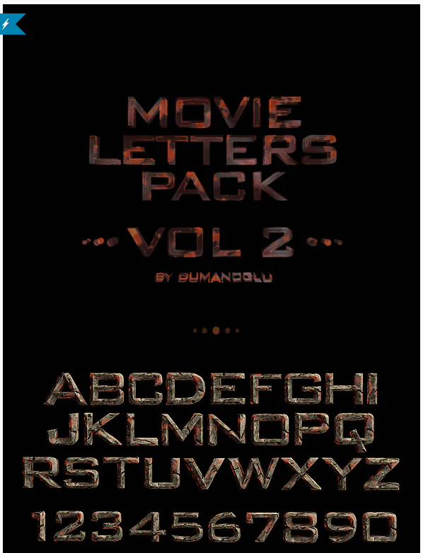 [3docean] Wrath of the Titans _ Alphabet Pack (202_0.png